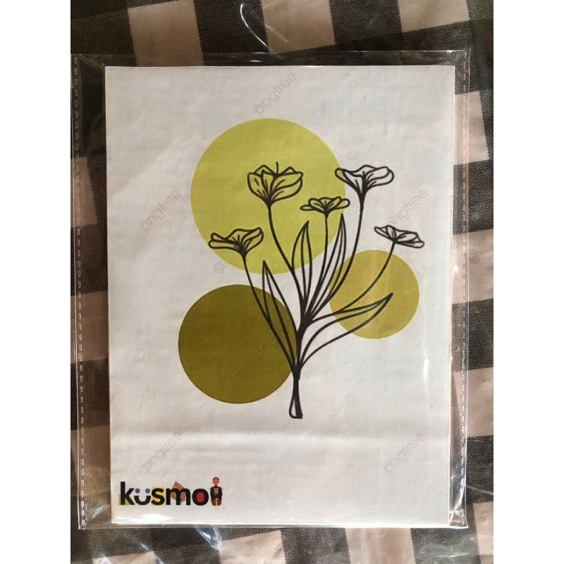 Kusmo hiasan dinding series flower FR-010(GKS Legok)