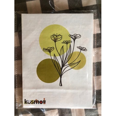 Kusmo hiasan dinding series flower FR-010(GKS Legok)