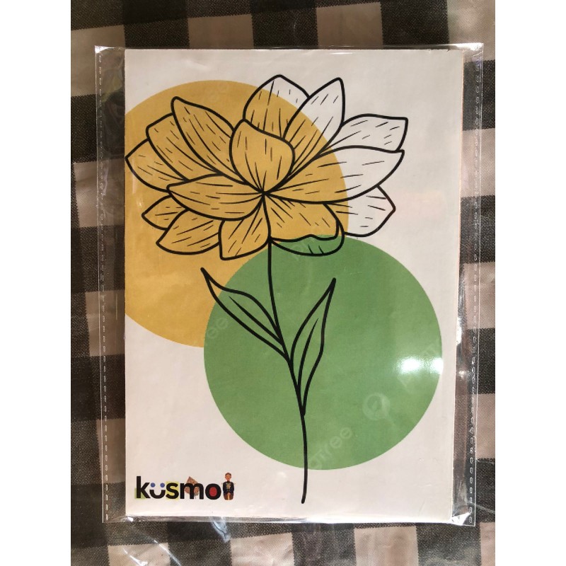 Kusmo hiasan dinding series flower FR-012(GKS Legok)