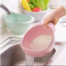 Tempat cuci beras pink (GKS...