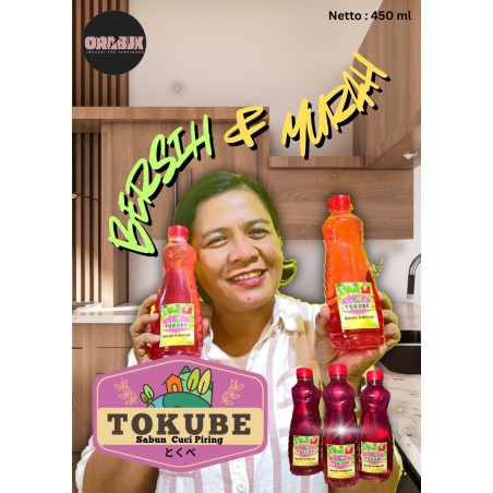 Sabun cuci piring tokube strawberry (GKS Legok)