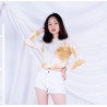 Sweater crop coklat (GKS Legok)