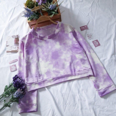 Sweater crop ungu (GKS Legok)