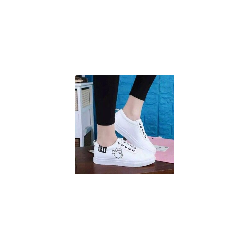 Sepatu sneaker flat putih (GKS Legok)