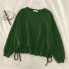 Suzy sweater crop army (GKS legok)