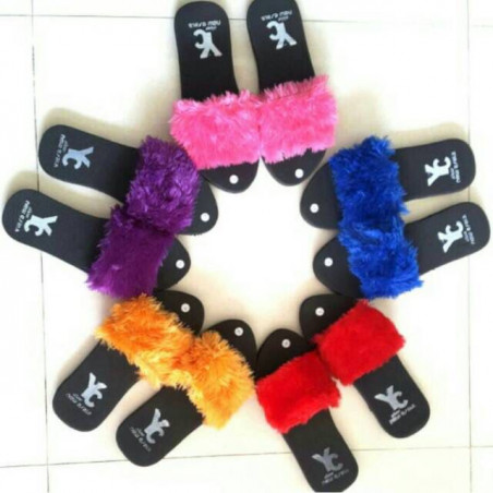 Sendal flat unyu pink 38 (GKS Legok)