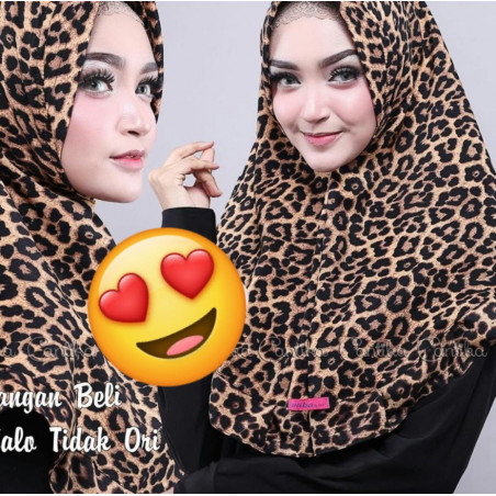 Kerudung Bergo macan (GKS Legok)