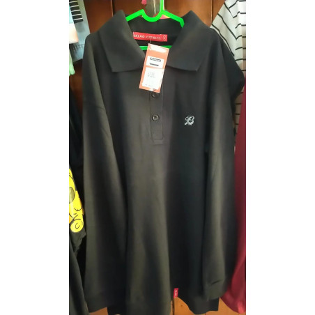 Baju polo hitam lengan panjang (GKS Legok)