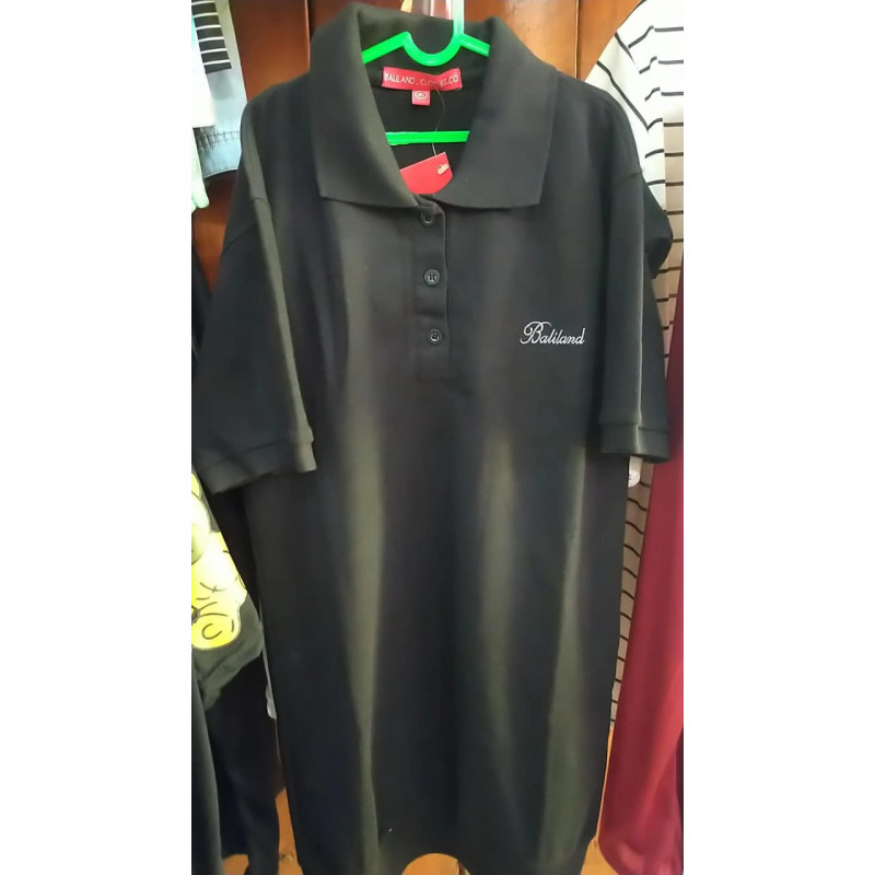 Baju polo hitam lengan pendek (GKS Legok)