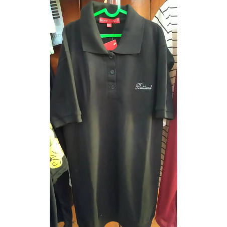 Baju polo hitam lengan pendek (GKS Legok)